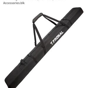 Black Adjustable Ski Travel bag